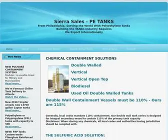 Containmenttank.com(Sierra Sales) Screenshot