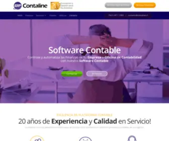Contaline.cl(Programa de  Contabilidad) Screenshot