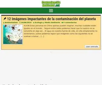 Contaminacionambiental.net(Contaminaci) Screenshot