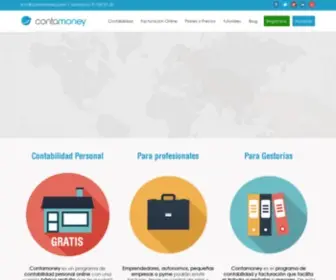 Contamoney.com(Programa contabilidad Pymes) Screenshot