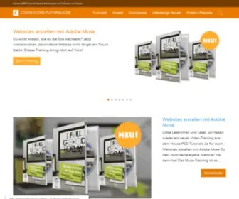 Contao-CMS-Tutorials.de(Contao CMS Tutorials bietet Anleitungen und Tutorials zu Contao) Screenshot