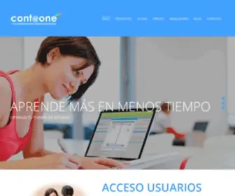 Contaone.com(Contaone primera aplicacion para aprender contabilidad online) Screenshot