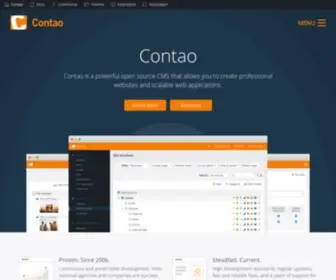 Contao.org(Contao Open Source CMS) Screenshot