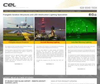 Contarnex.com(Obstruction Warning Lights & Frangible Structures) Screenshot