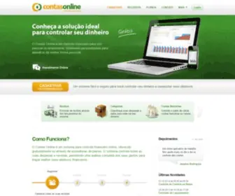 Contasonline.com.br(Contas Online) Screenshot