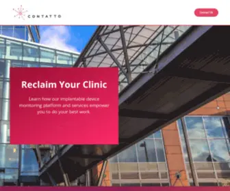 Contattomedical.com(Reclaim Your Clinic) Screenshot