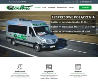 Contbus.pl(Contbus lublin) Screenshot