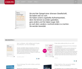 Conte-Verlag.de(Conte Verlag) Screenshot