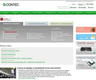 Contec-Usa.com(Embedded Industrial Computers for Edge) Screenshot