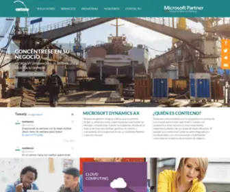 Contecno.com.mx(Software gestión empresas) Screenshot
