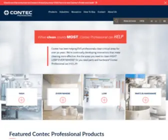 ContecProfessional.com(Contec Professional) Screenshot