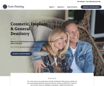 Contedentistry.com(General Dentist in Red Bank) Screenshot