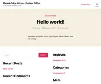 Contegocafe.eu(Just another WordPress site) Screenshot