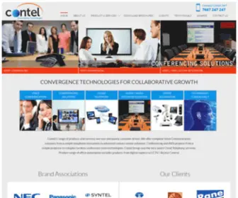 Conteltech.com(Contel) Screenshot