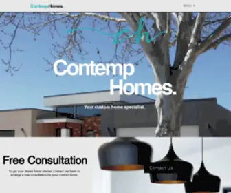 Contemphomes.com.au(Contemp Homes) Screenshot