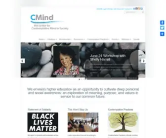 Contemplativemind.org(The Center for Contemplative Mind in Society) Screenshot