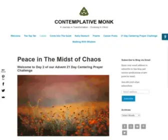 Contemplativemonk.com(CONTEMPLATIVE MONK) Screenshot