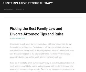 Contemplativepsychotherapy.net(Contemplative Psychotherapy) Screenshot