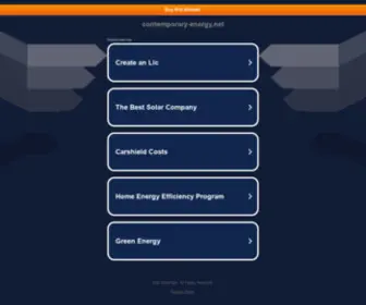 Contemporary-Energy.net(Contemporary Energy) Screenshot