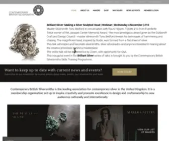 Contemporarybritishsilversmiths.org(Contemporary British Silversmiths) Screenshot