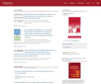 Contemporaryclinicaltrials.com(Contemporaryclinicaltrials) Screenshot