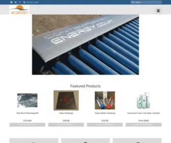 Contemporaryenergy.co.uk(Solar Thermal Kits) Screenshot