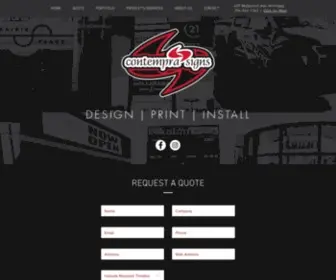 Contempra.ca(Contempra Signs) Screenshot