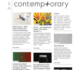 Contemptorary.org(contemptorary) Screenshot