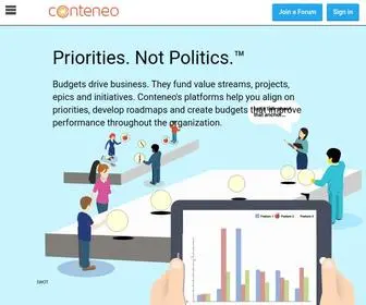 Conteneo.co(Prioritization Without Politics) Screenshot