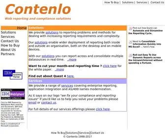 Contenlo.com(We solve reporting problems) Screenshot