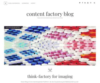 Content-Factory.blog(MENSCHEN VERSTEHEN VISUALISIERUNG GESTALTEN) Screenshot