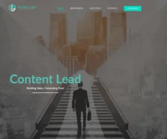 Content-Lead.com(Content Lead Solutions) Screenshot