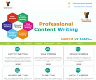 Content-Writing-Services.in(Content writing) Screenshot