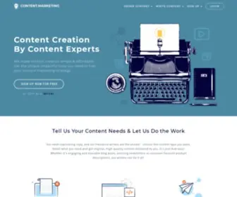 Content.marketing(High-Quality Content by Expert Freelancers) Screenshot