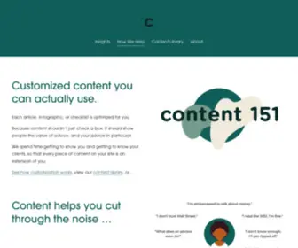 Content151.com(Content 151) Screenshot