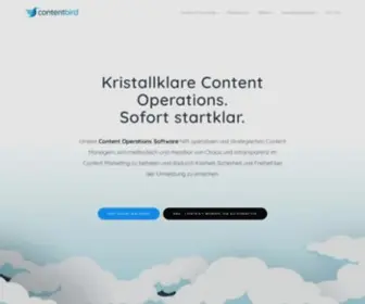Contentbird.io(Contentbird) Screenshot