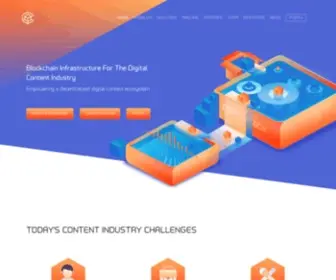 Contentbox.one(Contentbox aims to build a blockchain) Screenshot