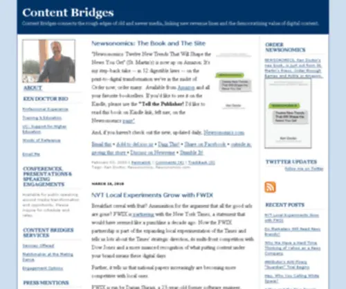 Contentbridges.com(Content Bridges) Screenshot
