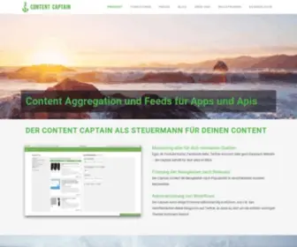 Contentcaptain.de(Content Captain) Screenshot