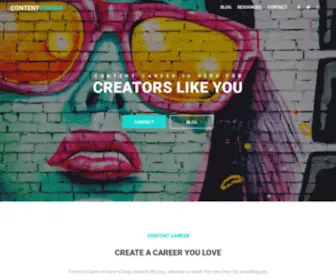 Contentcareer.com(Content Career) Screenshot
