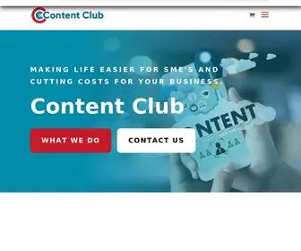 Contentclub.ie(Content Club) Screenshot