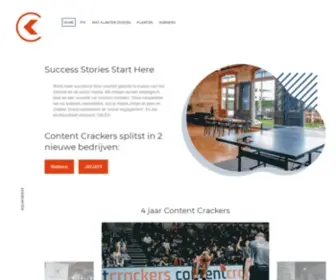 Contentcrackers.be(Content Crackers) Screenshot