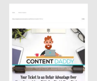 Contentdaddy.net(Contentdaddy) Screenshot