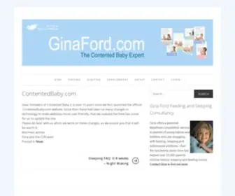 Contentedbaby.com(Gina Ford) Screenshot