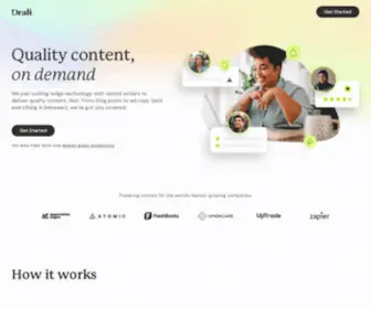 Contentfly.com(Blogs, Email, Social) Screenshot