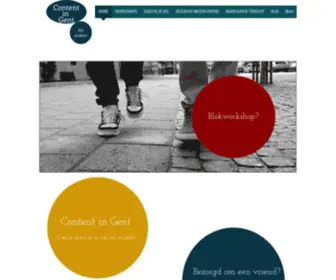 Contentingent.be(HOME) Screenshot