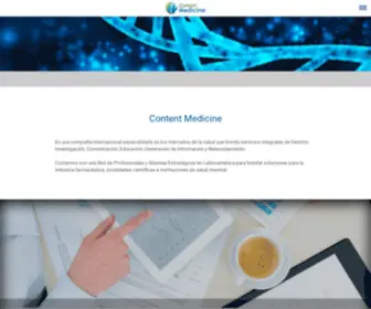 Contentmedicine.com(Content Medicine) Screenshot