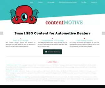 Contentmotive.com Screenshot