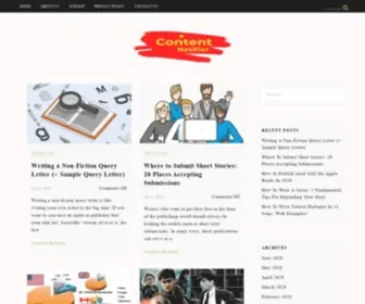 Contentnotifier.com(contentnotifier) Screenshot