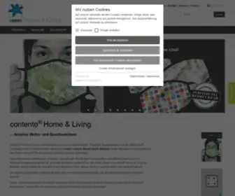 Contento-Living.com(Contento Living) Screenshot